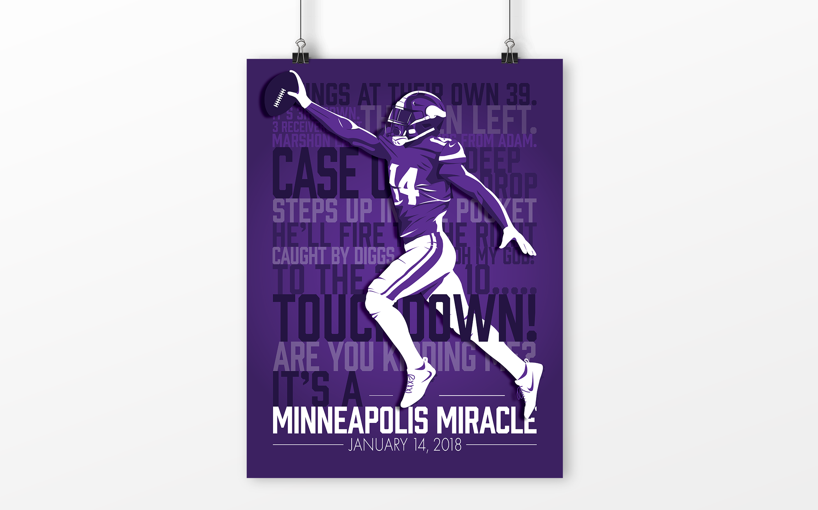 minneapolis miracle poster mock up
